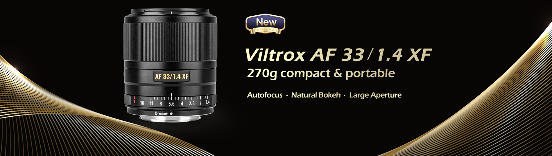 Viltrox 33mm f14 lens
