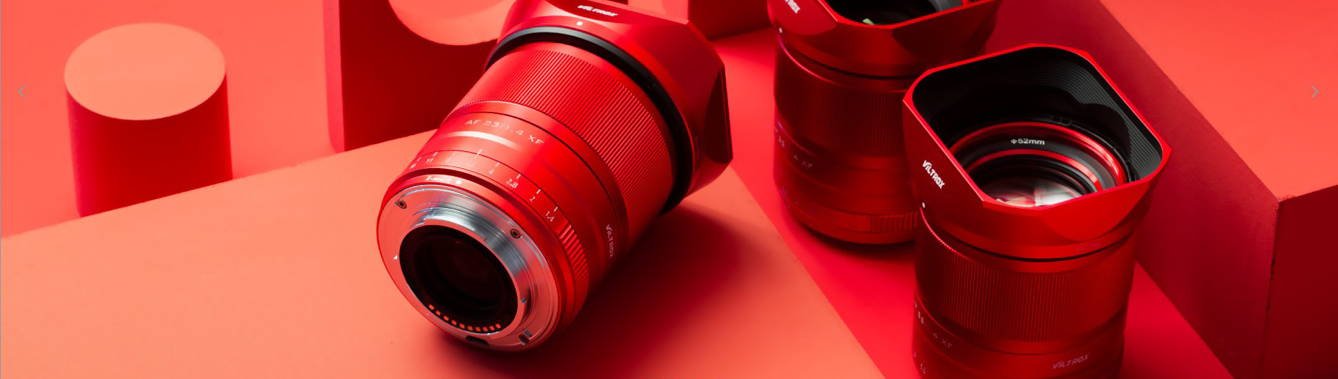 Viltrox Red color lens