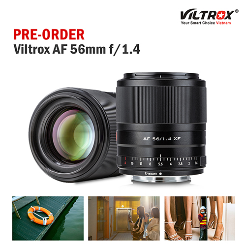 Viltrox chính thức nhận đặt hàng Pre-Order lens Viltrox 56mm f1.4